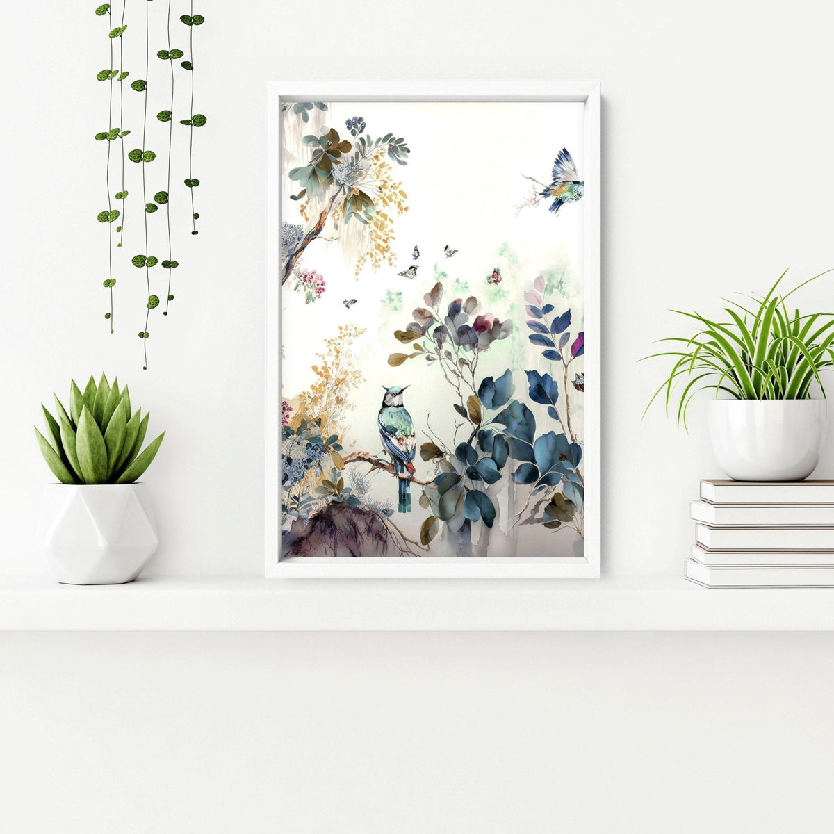 Bathroom Prints Set of 3 | Chinoiserie Wall Art UK