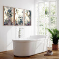 Bathroom Prints Set of 3 | Chinoiserie Wall Art UK