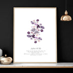 Large Christian Wall Art for Living Room – Set of 3