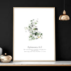 Christian Prints – Set of 3 Living Room Wall Art