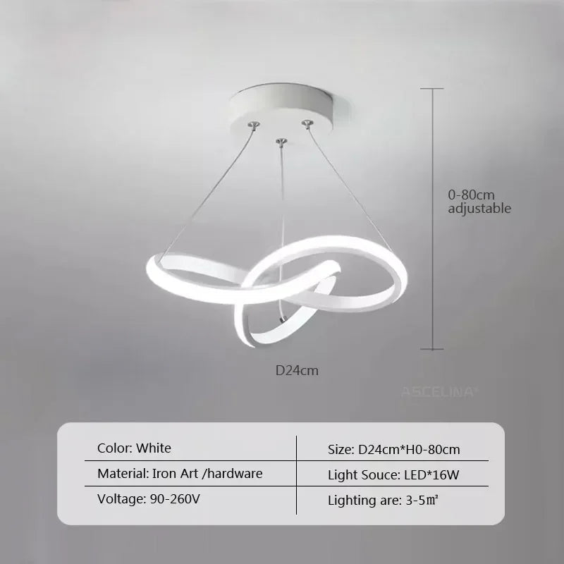 CONKON Minimalist LED Pendant Lamp - Elevate Your Space - MOOAZAA 