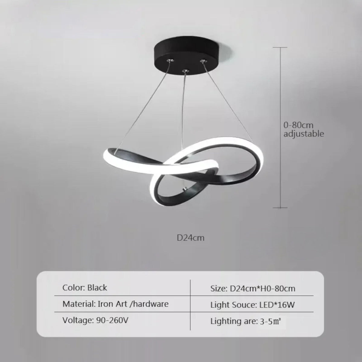 CONKON Minimalist LED Pendant Lamp - Elevate Your Space - MOOAZAA 