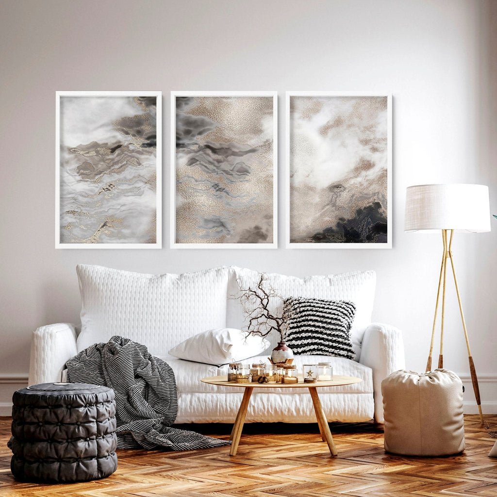 Home decor items | set of 3 Neutral wall art prints