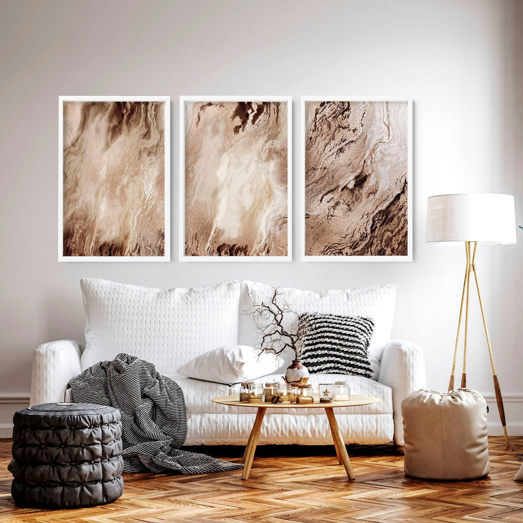 Wall art poster prints | set of 3 Contemporary wall art
