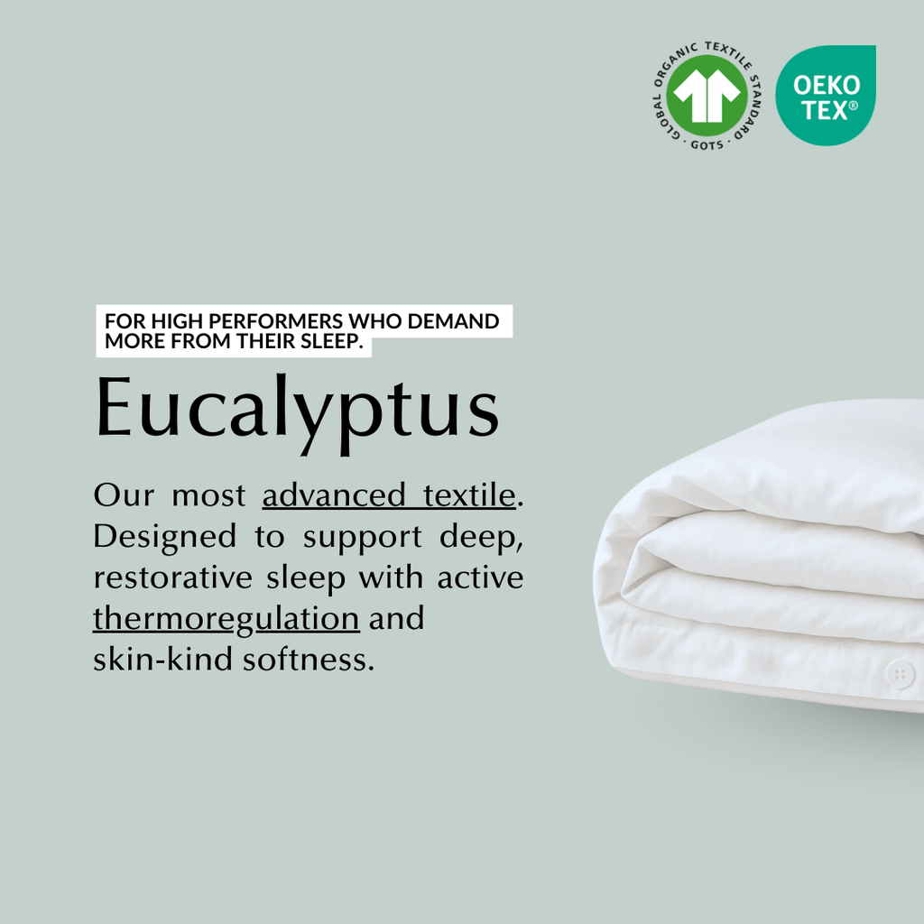 Cool & Comfy Silk Duvet Cover (Eucalyptus) - MOOAZAA