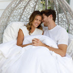 Cool & Comfy Silk Duvet Cover (Eucalyptus) - MOOAZAA