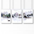 Cool office decor | set of 3 wall art prints