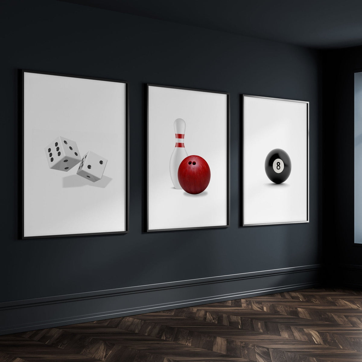 Cool Wall Art | Set of 3 Pop Wall art Prints