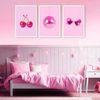 Cool Wall Decor for Teens | Set of 3 Pop Art Prints