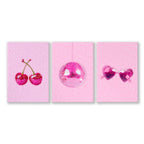Cool Wall Decor for Teens | Set of 3 Pop Art Prints