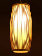 Creative Bamboo Pendant & Wall Light – Natural Woven Lighting for Home Decor - MOOAZAA