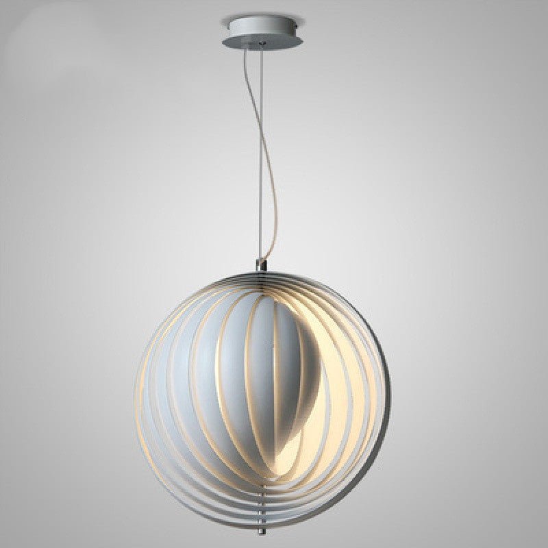 Creative Living Room Bedroom Model Room Moon Rotating Lamps - MOOAZAA