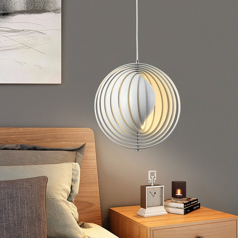 Creative Living Room Bedroom Model Room Moon Rotating Lamps - MOOAZAA