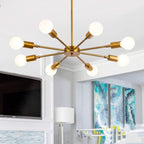 Cross-Border American Chandelier Living Room Dining Room Bedroom - MOOAZAA