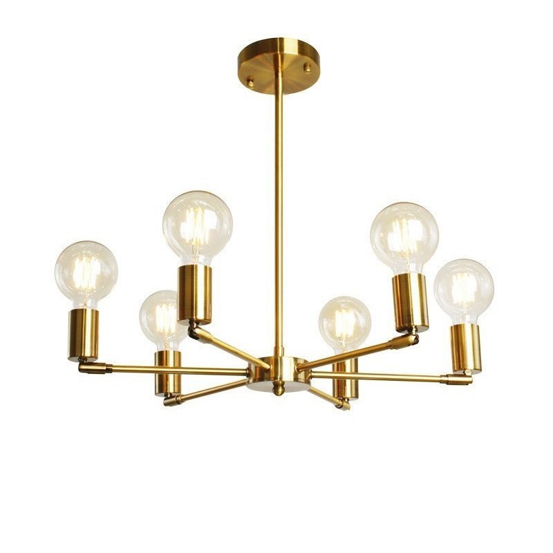 Cross-Border American Chandelier Living Room Dining Room Bedroom - MOOAZAA