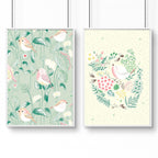Nursery wall art | set of 2 wall art prints