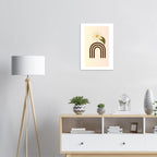 Minimalist Floral Daisy Print