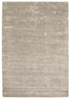 Karma Grey Solid Luxury Viscose Rug