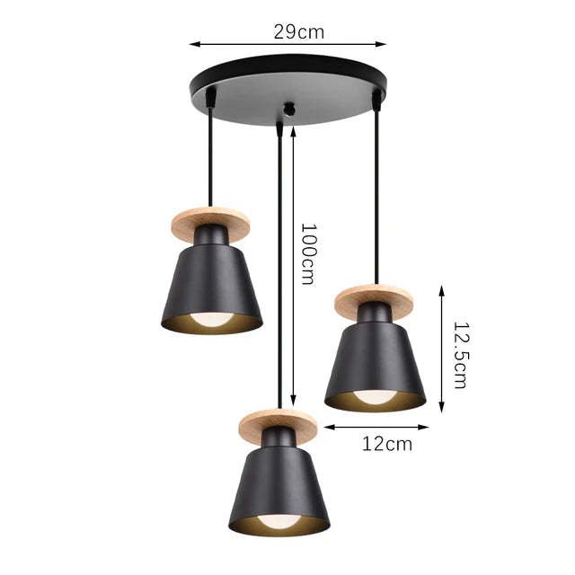 Dining Room Led Chandelier Bedroom Study Living Room Lighting - MOOAZAA