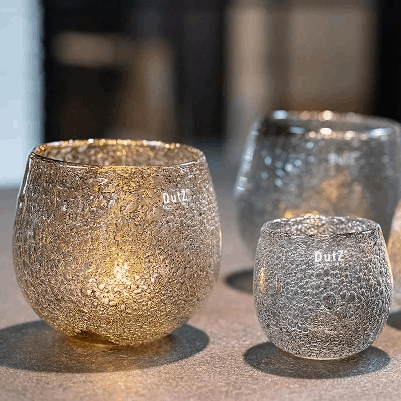 DIVA Glass HURRICANE Candleholder