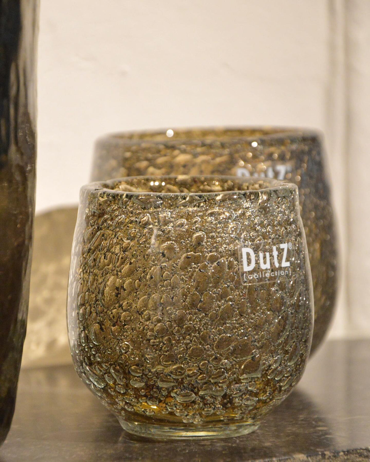 DIVA Glass HURRICANE Candleholder