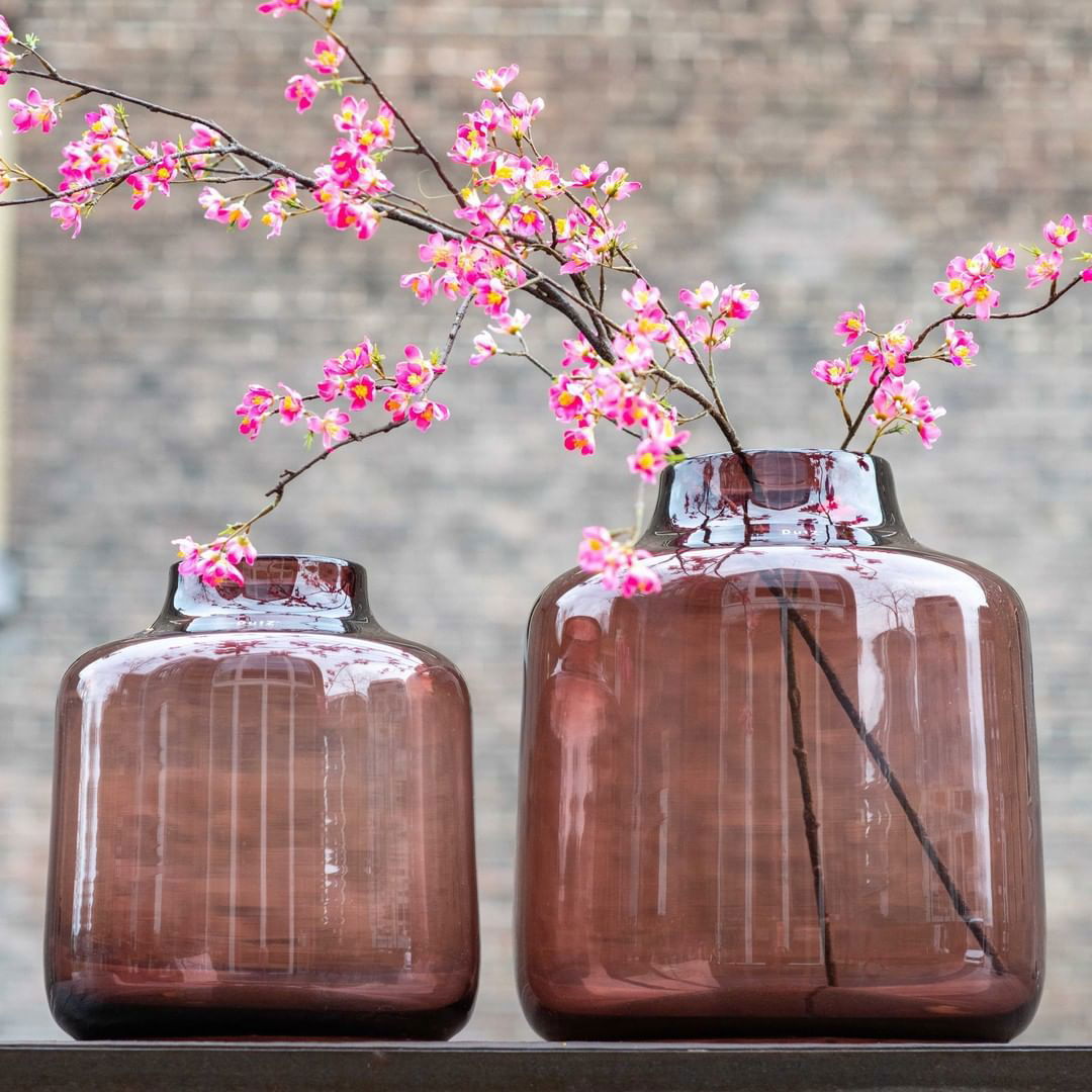 VASE TISZA - BURGUNDY Colour by DutZ
