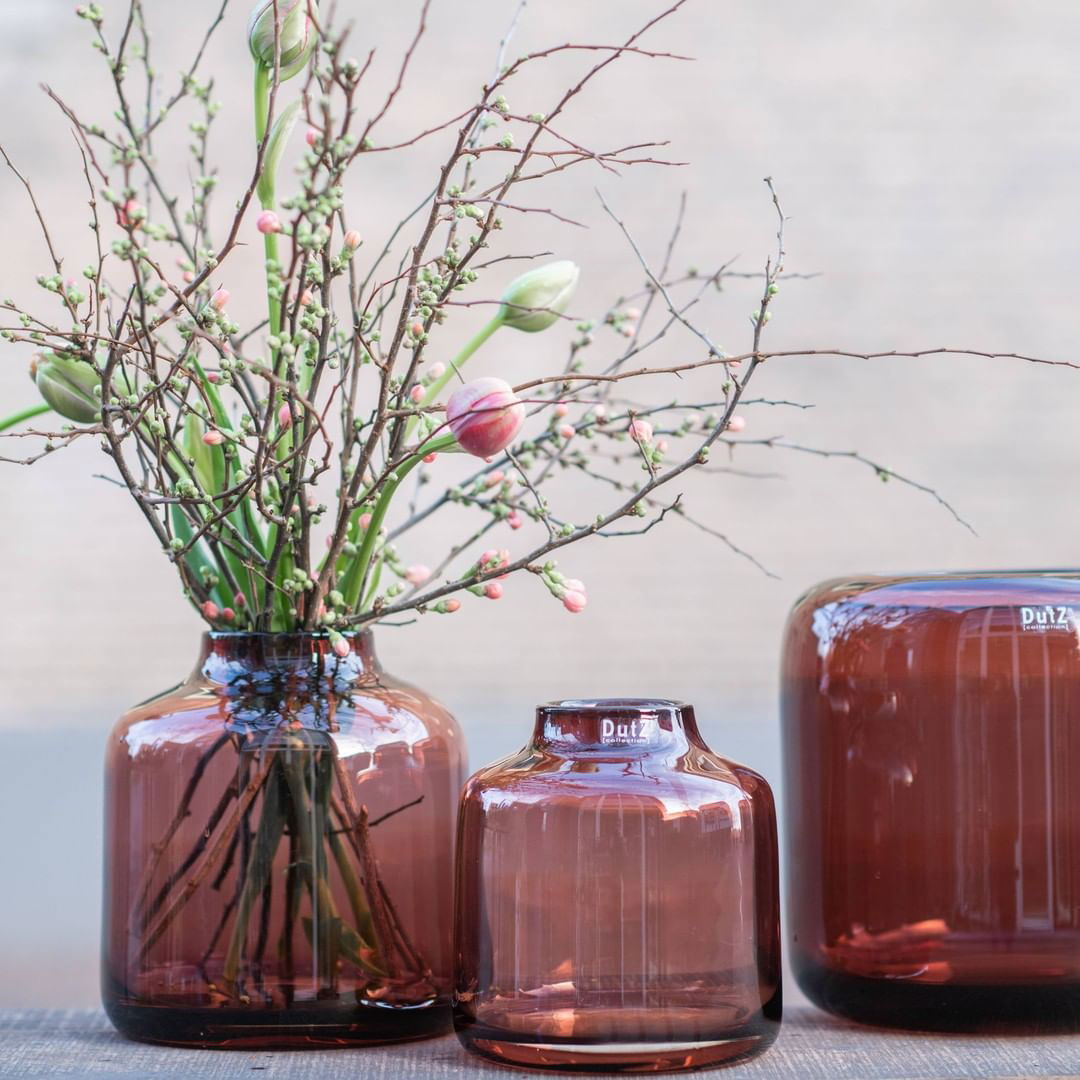 VASE TISZA - BURGUNDY Colour by DutZ