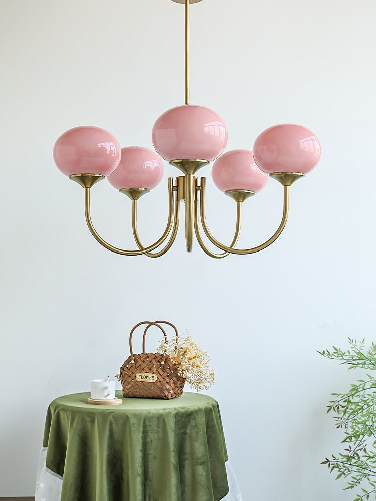 Retro Bedroom Chandelier Living Room Children's Room Lamps