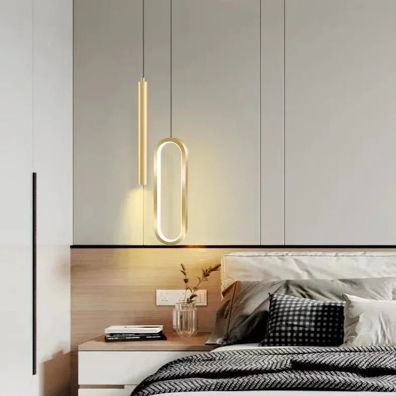 Elegant Nordic Minimalist LED Pendant Lamp - MOOAZAA 