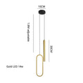 Elegant Nordic Minimalist LED Pendant Lamp - MOOAZAA 
