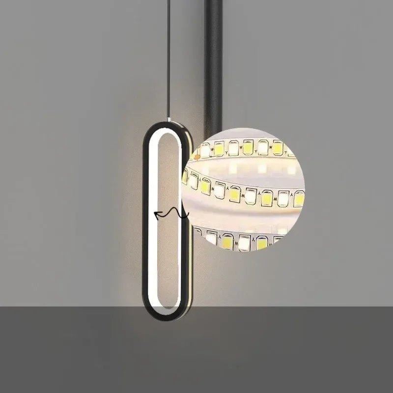 Elegant Nordic Minimalist LED Pendant Lamp - MOOAZAA 