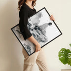Extra Large Framed Wall Art | Set of 2 Asian Inspired Wall art Prints