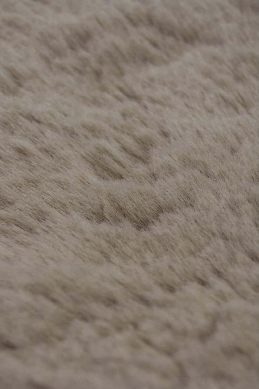 Luxury Natural Faux Fur Rug