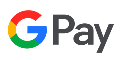 The Google Pay logo featuring a stylized multicolor 'G' in red, yellow, and green, alongside the word 'Pay' in dark gray on a white background.