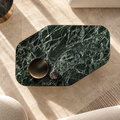 Élan Sculptural Marble Coffee Table | Mooazaa