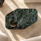 Élan Sculptural Marble Coffee Table | Mooazaa