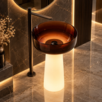 Aureon sculptural freestanding bathroom basin by Mooazaa

Lifestyle image:
