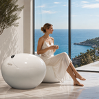 Velluto Egg-Shaped Wall-Mounted Luxury Toilet