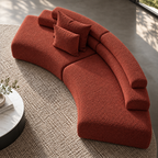 Aurelia Curved Modular Sofa & Leisure Chair | Mooazaa