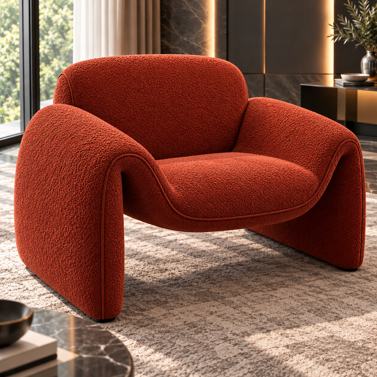 Aurelia Curved Modular Sofa & Leisure Chair | Mooazaa