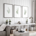 Floral Artwork Prints | Set of 3 wall art prints