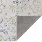 Washable Rug Florence Cream and Blue
