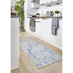 Washable Rug Florence Cream and Blue