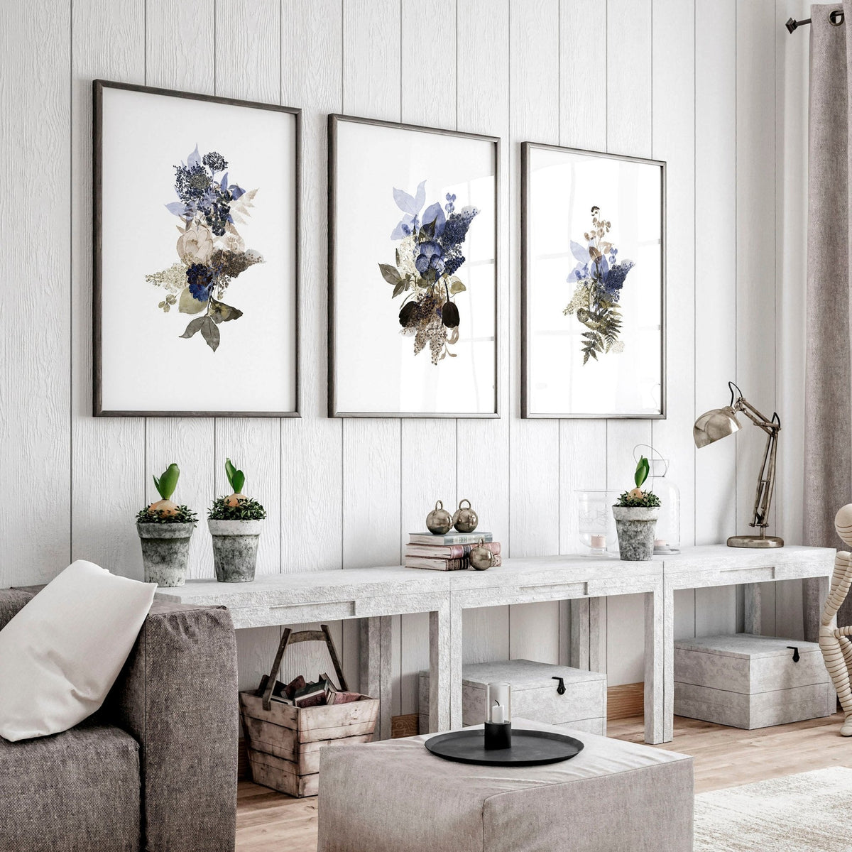 Wall art for homes | set of 3 wall art for living room