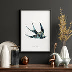 Hallway Prints – Set of 2 Flying Birds Wall Art