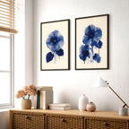 Framed Art On Wall | Set of 2 Botanical Wall art Prints