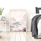 Chinoiserie Wall Art Framed | Set of 3 Prints