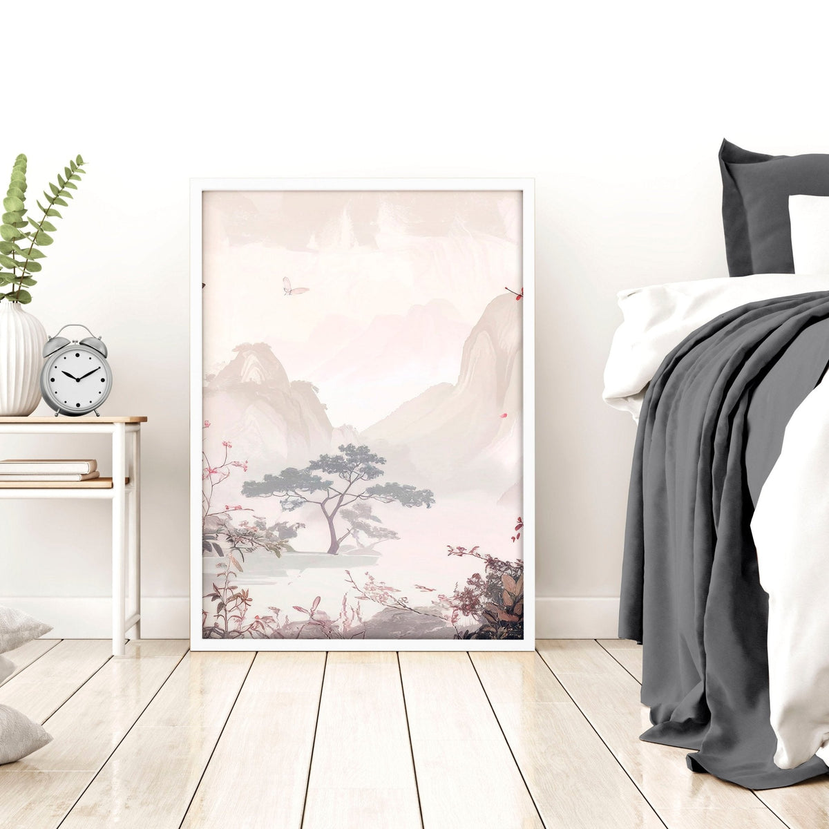 Chinoiserie Wall Art Framed | Set of 3 Prints