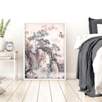 Chinoiserie Wall Art Framed | Set of 3 Prints