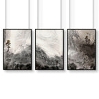 Pictures for Office | Framed Landscape Print Set of 3